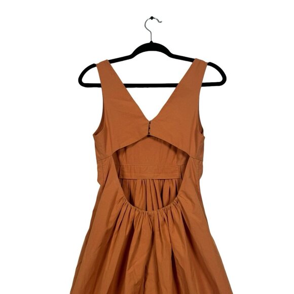 THREE GRACES LONDON Laurette‎ Maxi Orange Dress Women's Sz 4 or 6 - Picture 13 of 15